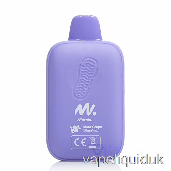 Metaku Moonwalk 9000 Disposable Meta Grape Vape Liquid